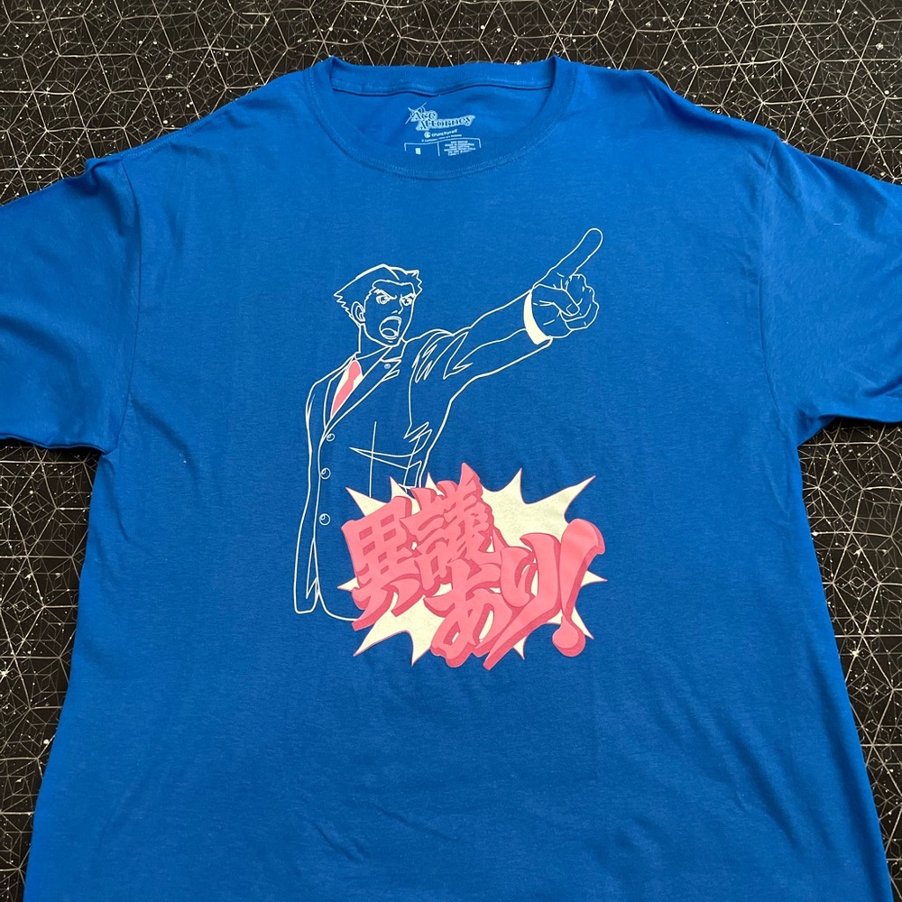 🌸New🌸Ace Attorney Anime Shirt LOOTWEAR Exclusive 
Crunchyroll
